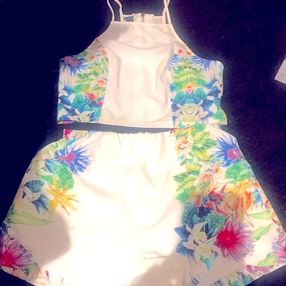 Floral 2-Piece Short Set